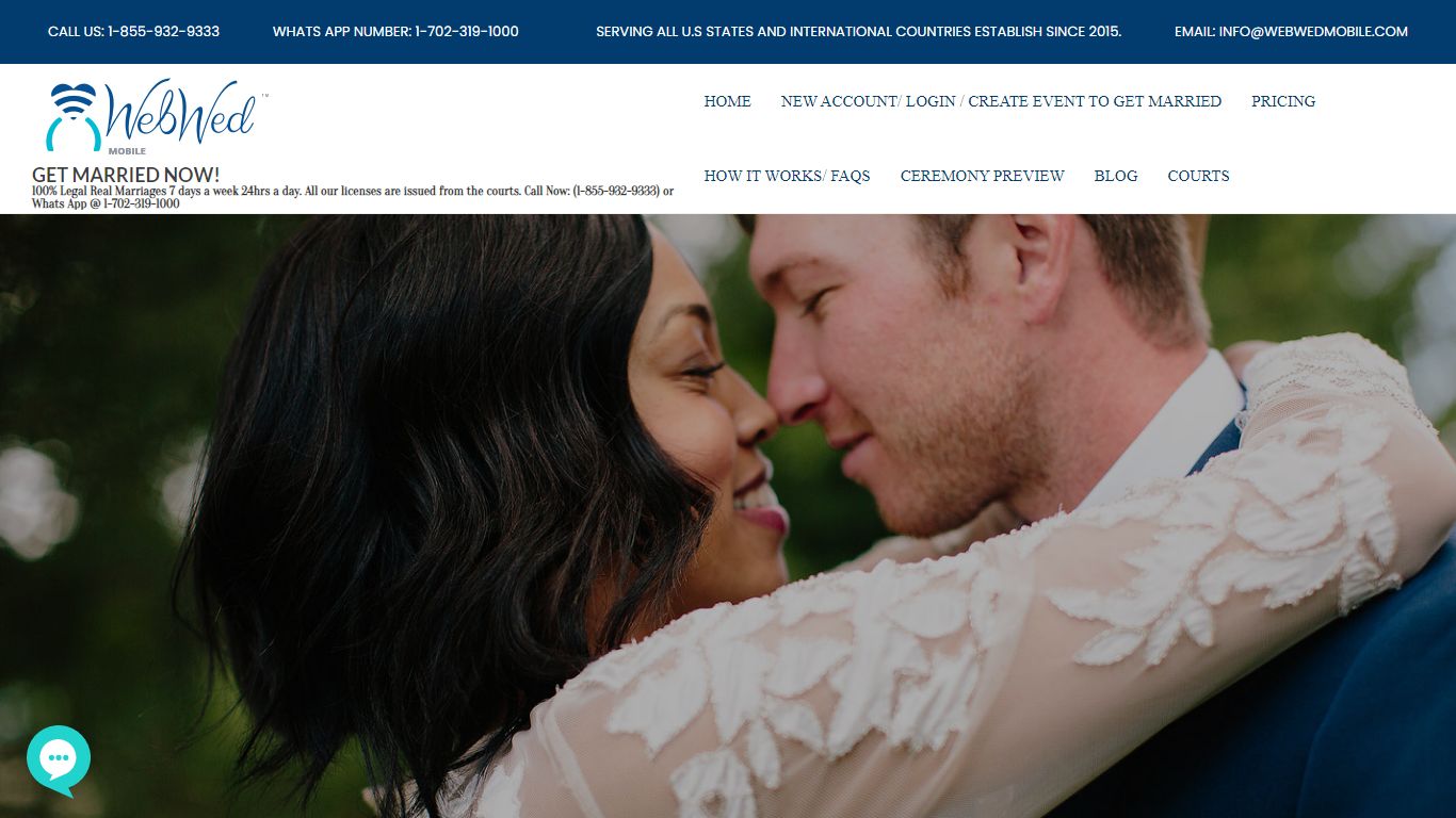 WebWedMobile - GET MARRIED NOW! – 100% Legal Real Marriages 7 days a ...